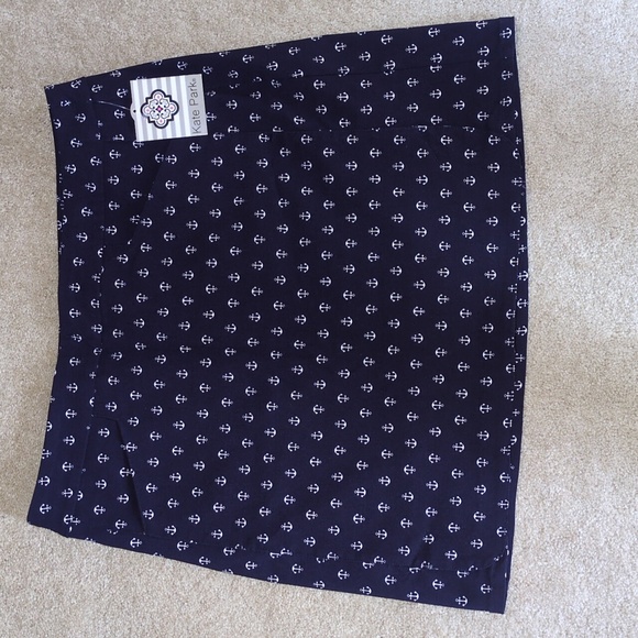Kate Park Women's Nautical Navy Skort - Picture 1 of 10